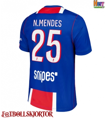 Paris Saint-Germain Nuno Mendes #25 Hemmatröja 2026-27 Kortärmad